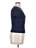 Shein 100% Polyester Blue Ivory Short Sleeve Top Size XL - photo 4