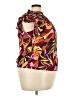 DR2 100% Polyester Burgundy Sleeveless Blouse Size XXL - photo 4