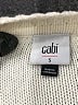 CAbi Color Block Ivory Pullover Sweater Size S - photo 6