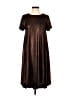 Lularoe Metallic Brown Casual Dress Size S - photo 1