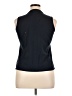 Caribbean Joe Black Sleeveless Top Size XL - photo 2