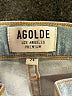 AGOLDE Hearts Blue Jeans Size 24 waist - photo 4