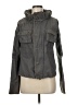 Shelly Solid Gray Jacket Size M - photo 1