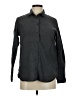 Uniqlo Solid Gray Long Sleeve Button-Down Shirt Size M - photo 1