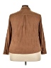 db established 1962 Brown Long Sleeve Blouse Size 2X - photo 2