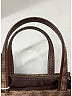 Telfar 100% Polyester Brown Small Jacquard "Chocolate Monogram" Shopper One size - photo 10