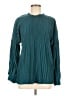 Indigo Thread Co. 100% Polyester Teal Long Sleeve Blouse Size M - photo 1