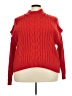 Time and Tru 100% Polyester Red Turtleneck Sweater Size 22 - photo 1
