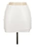 PrettyLittleThing 100% Polyester Solid White Casual Skirt Size 6 (petite) - photo 1