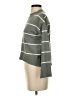 Olive and Oak Stripes Gray Turtleneck Sweater Size XS - photo 5