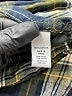 RSQ 100% Cotton Plaid Green Long Sleeve Button-Down Shirt Size M - photo 8