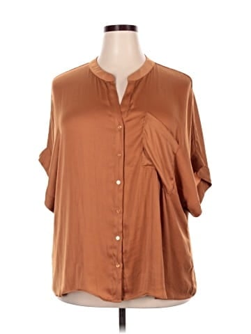 Industry Short Sleeve Blouse (view 1)