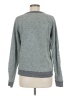 T by Alexander Wang 100% Cotton Tweed Gray Pullover Sweater Size M - photo 2