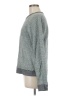 T by Alexander Wang 100% Cotton Tweed Gray Pullover Sweater Size M - photo 5