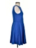 Tibi Solid Blue Casual Dress Size 2 - photo 4