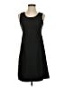 L.L.Bean Solid Black Casual Dress Size XS - photo 1