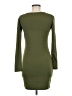 Piko Solid Green Casual Dress Size M - photo 2