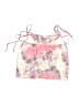 Unbranded Tie-dye Pink Swimsuit Top Size L - photo 1