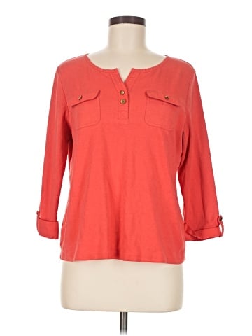 Allison Daley 3/4 Sleeve Blouse (view 1)