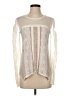 BCBGMAXAZRIA Ivory Long Sleeve Blouse Size XS - photo 1