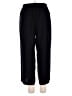 Eileen Fisher 100% Polyester Solid Black Casual Pants Size M - photo 2