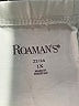 Roaman's Solid Ivory Active Pants Size 22 (1X) - photo 4