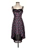 Silence and Noise 100% Polyester Hearts Black Cocktail Dress Size 2 - photo 1