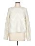 Vero Moda Chevron-herringbone Ivory Pullover Sweater Size L - photo 1