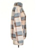 Keren Hart 100% Polyester Plaid Tan Pullover Sweater Size S - photo 4