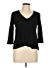 W5 Black 3/4 Sleeve Top Size L - photo 1