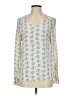 Boden 100% Viscose Ivory Long Sleeve Blouse Size 2 - photo 1