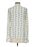 Boden 100% Viscose Ivory Long Sleeve Blouse Size 2 - photo 2