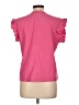 Unbranded Pink Short Sleeve Top Size L - photo 2