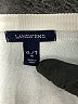 Lands' End 100% Baumwolle Ivory Pullover Sweater Size XL - photo 7