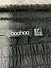 Boohoo 100% Polyester Chevron-herringbone Black Athletic Shorts Size 6 - photo 3