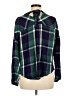 Sanctuary 100% Rayon Plaid Green Long Sleeve Button-Down Shirt Size M - photo 2