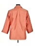 Draper's & Damon's 100% Polyester Orange 3/4 Sleeve Blouse Size 12 (petite) - photo 2