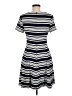 Slate & Willow Stripes Blue Casual Dress Size M - photo 2
