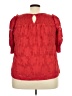 Dokotoo 100% Polyester Red 3/4 Sleeve Blouse Size 2X - photo 2