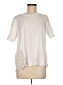 Chico's Ivory Short Sleeve Top Size Med (1) - photo 1