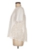 Chico's Ivory Short Sleeve Top Size Med (1) - photo 5