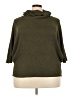 Korye Green Turtleneck Sweater Size 3X - photo 1