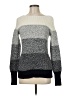 Chaps Color Block Gray Pullover Sweater Size M - photo 1