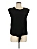 Rebecca Taylor Black Sleeveless Blouse Size 4 - photo 1