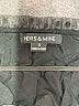 Hers & Mine 100% Polyester Black 3/4 Sleeve Blouse Size S - photo 4