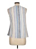 Tees 2 Please Blue Sleeveless Blouse Size L - photo 2