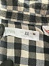 Zara Checkered-gingham Green Long Sleeve Button-Down Shirt Size 2 - 3 - photo 3
