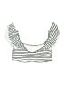 Vince Camuto White Swimsuit Top Size L - photo 2