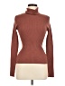 Be Cool 100% Nylon Brown Turtleneck Sweater Size M - photo 1