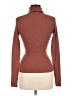 Be Cool 100% Nylon Brown Turtleneck Sweater Size M - photo 2